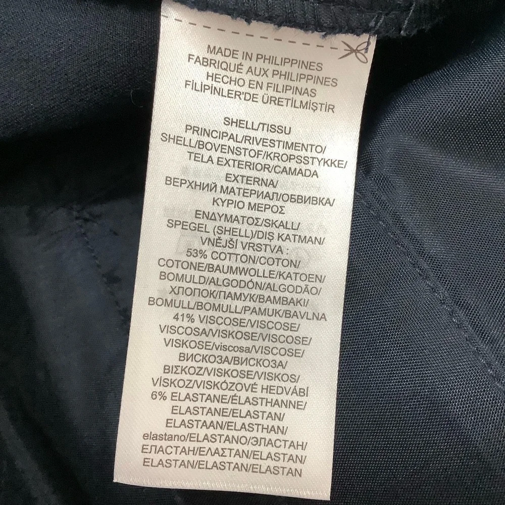Lauren Ralph Lauren Navy Ankle Dress Pants